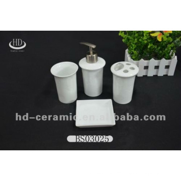 4pcs polyresin bathroom set